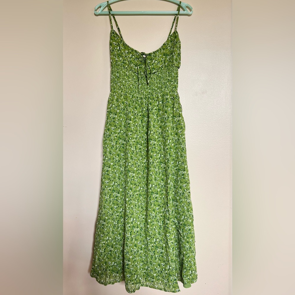 NWOT- Reformation Bran Dress in Samantha green size 2 - Picture 6 of 8